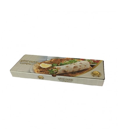STANDART BASKILI KUTULAR - Lahmacun Kutusu (100 Adet)