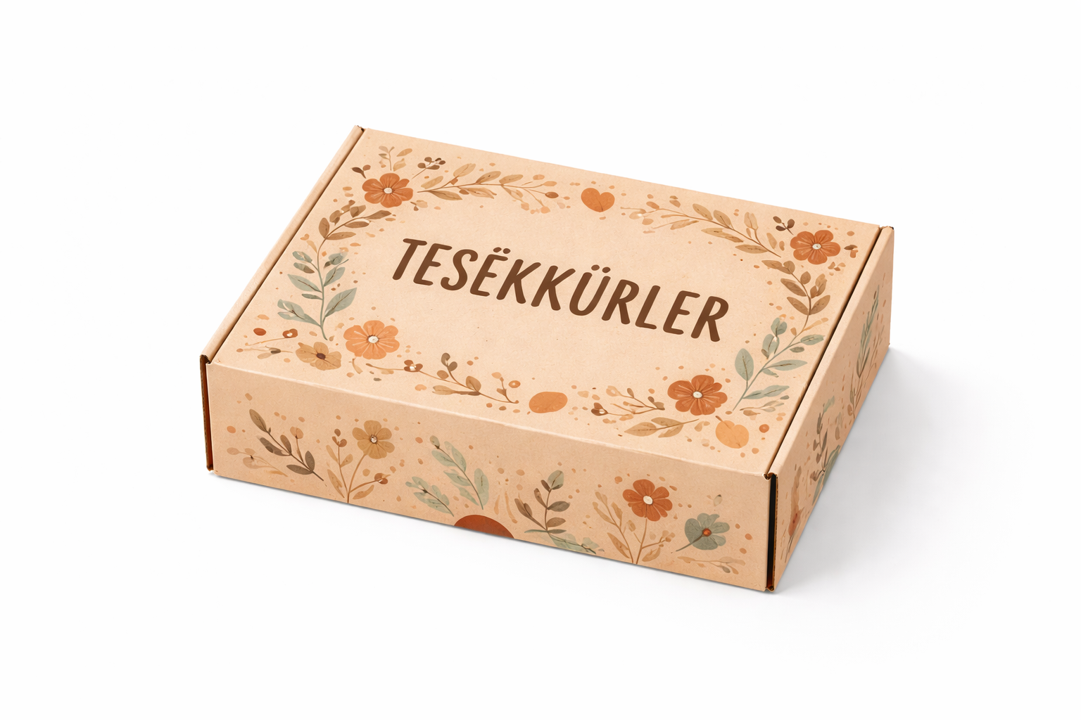 Baskılı Kraft Ofset Kutu
