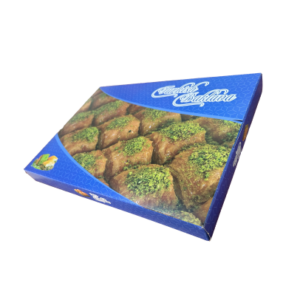 STANDART BASKILI KUTULAR - Standart 1000 gr Baklava Tepsisi (50'li Paket)
