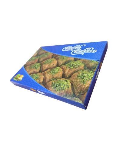 STANDART BASKILI KUTULAR - Standart 1000 gr Baklava Tepsisi (50'li Paket)