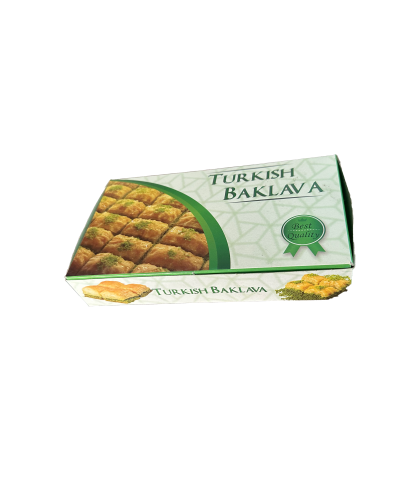 STANDART BASKILI KUTULAR - Standart 500 Gr'lık Baklava Kutusu (100'lü Paket)