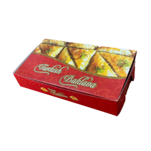 STANDART BASKILI KUTULAR - Standart 500 Gr'lık Baklava Kutusu İnce (100'lü Adet)