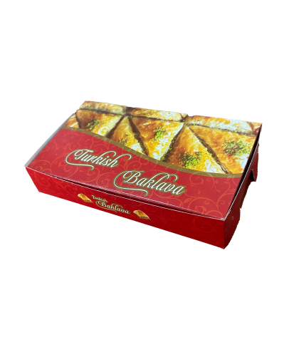 STANDART BASKILI KUTULAR - Standart 500 Gr'lık Baklava Kutusu İnce (100'lü Adet)