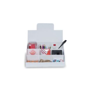 26x19x59 Beyaz Masa Üstü Stand