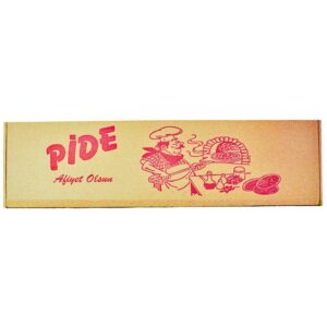 Karton Pide Kutusu 14X42X4